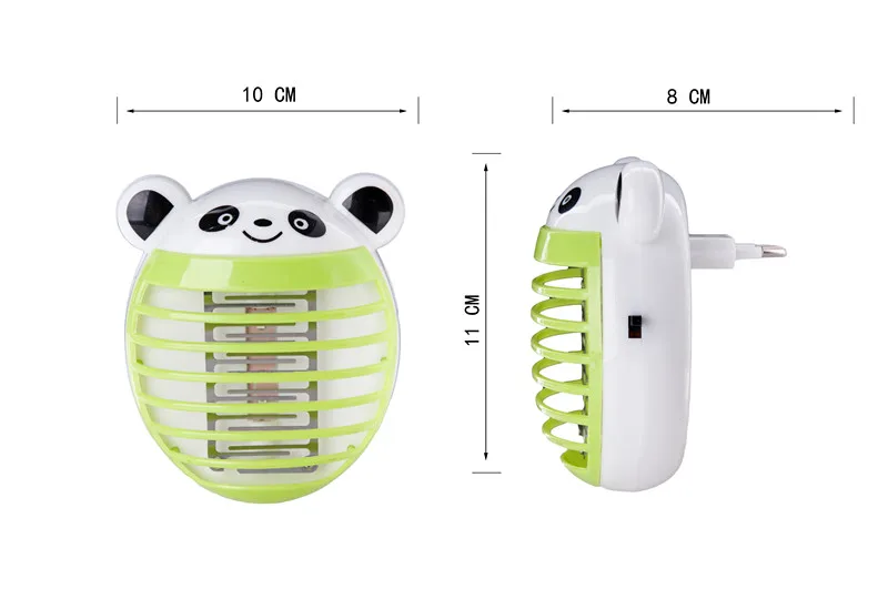 Милая Миниатюрная Электронная ловушка для комаров насекомых с европейской