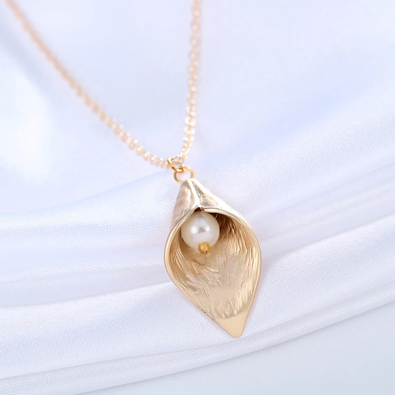 Новейшее модное золотое ожерелье с подвеской в виде морской звезды Женские