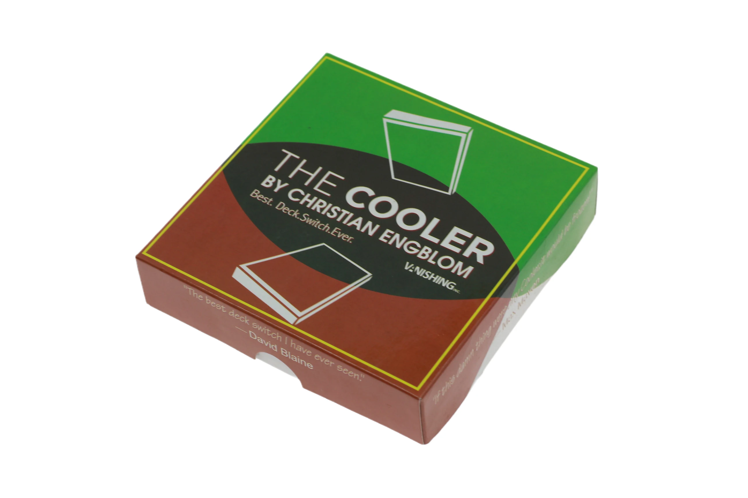 The Cooler (Gimmick + DVD) от Christian Engblom реквизит для фокусов подвески крупный план уличная