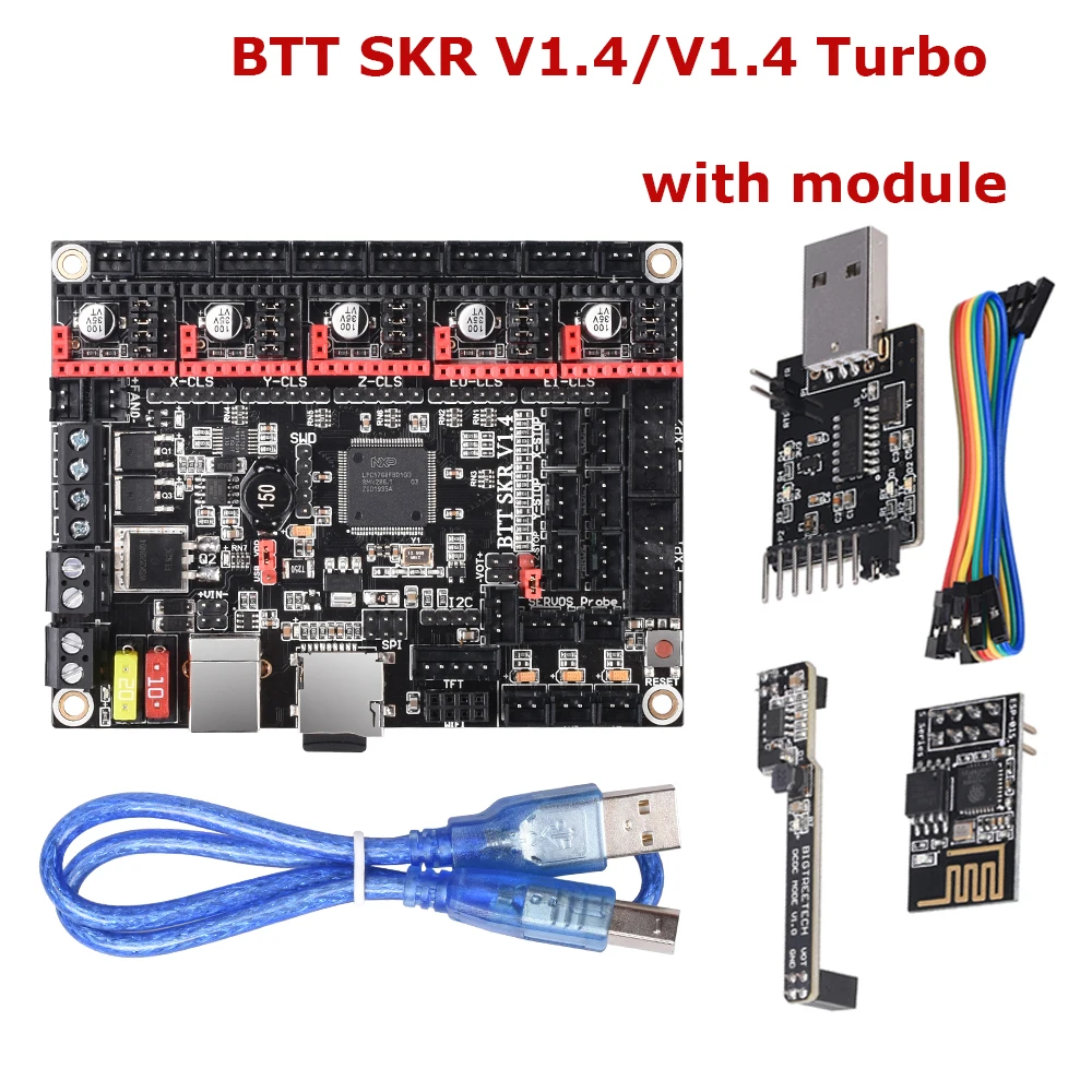 BIGTREETECH вгб СКР V1.4 Turbo 32 бит Управление доска WI FI + DCDC писатель 3d принтер Запчасти