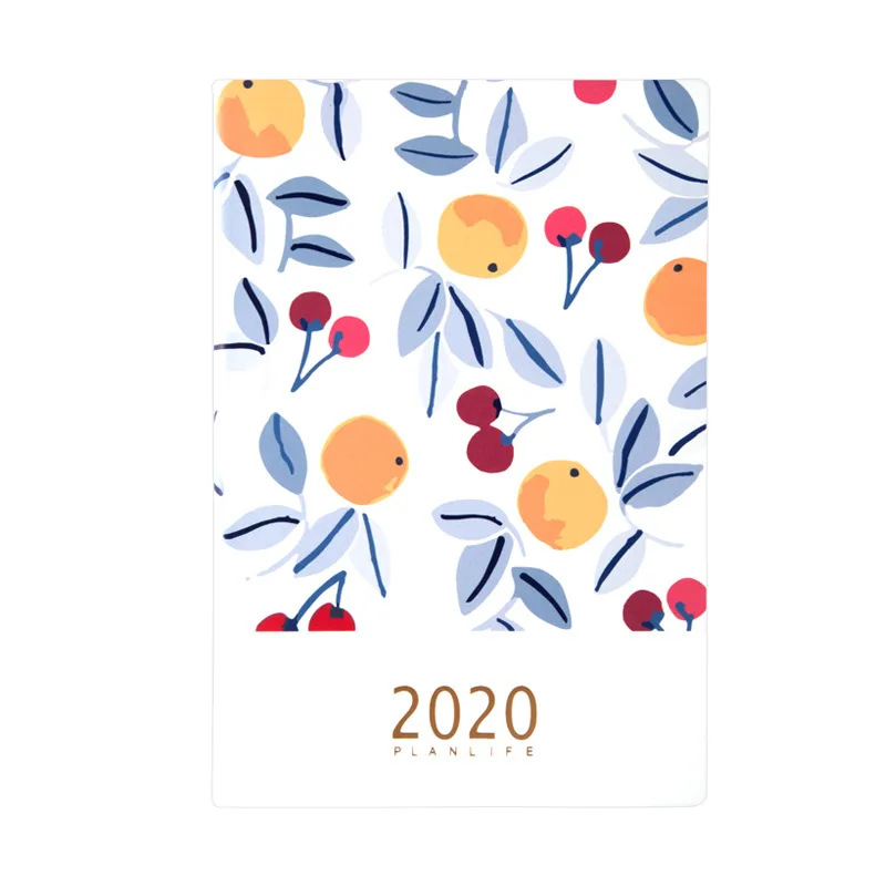 2020 дневник блокнот А5 маленький свежий офисный обучающий Kawaii руководство