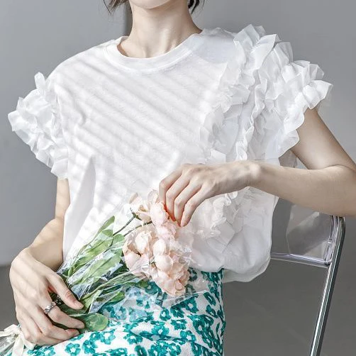 

Футболка женская оверсайз, из хлопка, на лето