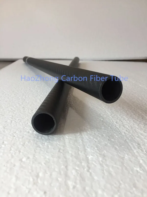 

1-10pcs 25MM OD x 21MM ID x 500MM 100% 3k Carbon Fiber tube / Tubing /pipe/shaft, wing tube Quadcopter arm Hexrcopter 25*21