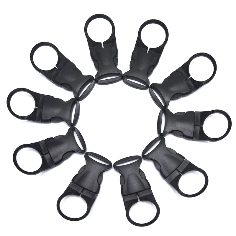 

10PCS Outdoor Water Bottle Hanger Buckle Backpack Belt Connector Clasp Clip