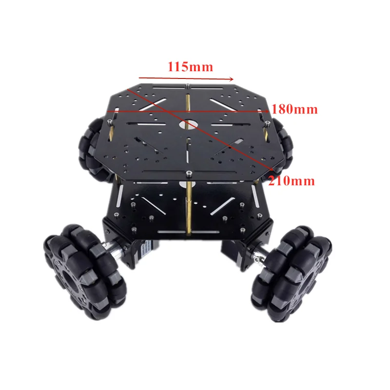 2-х слойное полноприводное 100 мм Универсальное колесо всенаправленное мобильное