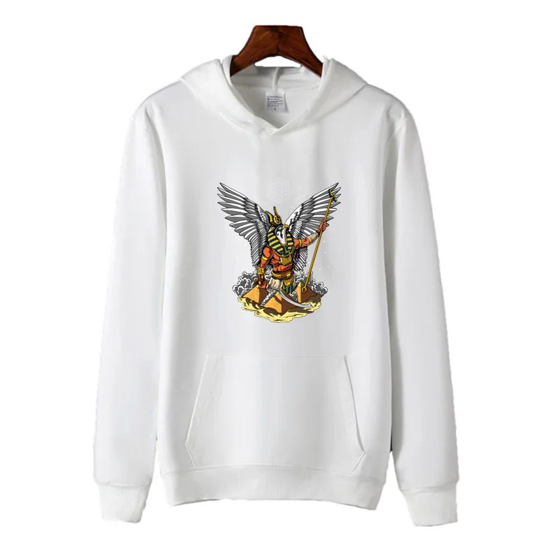 

Худи мужское демисезонное с принтом в виде египетских богов