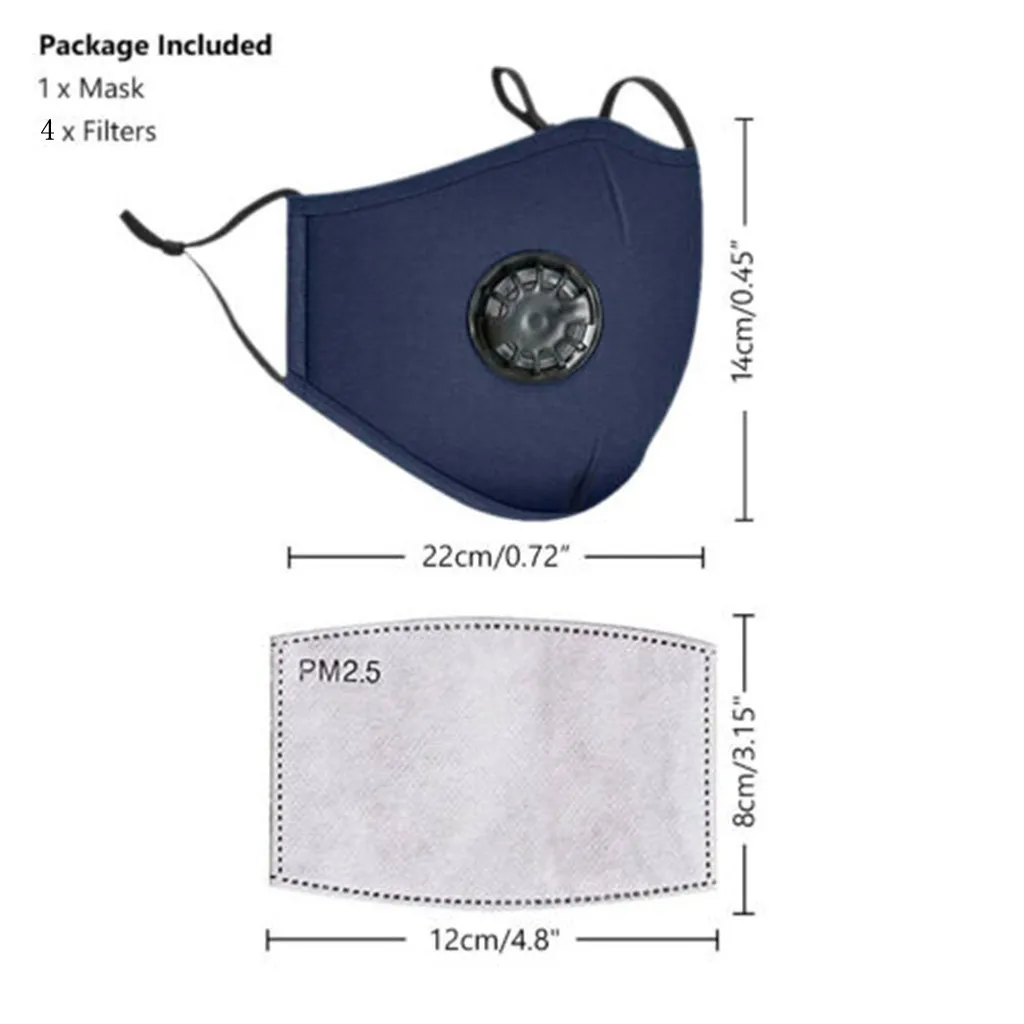 

Best Selling,adult Reusable Protection Masks With Filters Anti-dust Protec Black Red Masque For Women Men Cosplay Decoration