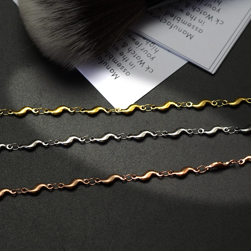 

TOSOKO Stainless Steel Jewelry Small Pepper Bracelet Fashion Chain t For Women BSE041