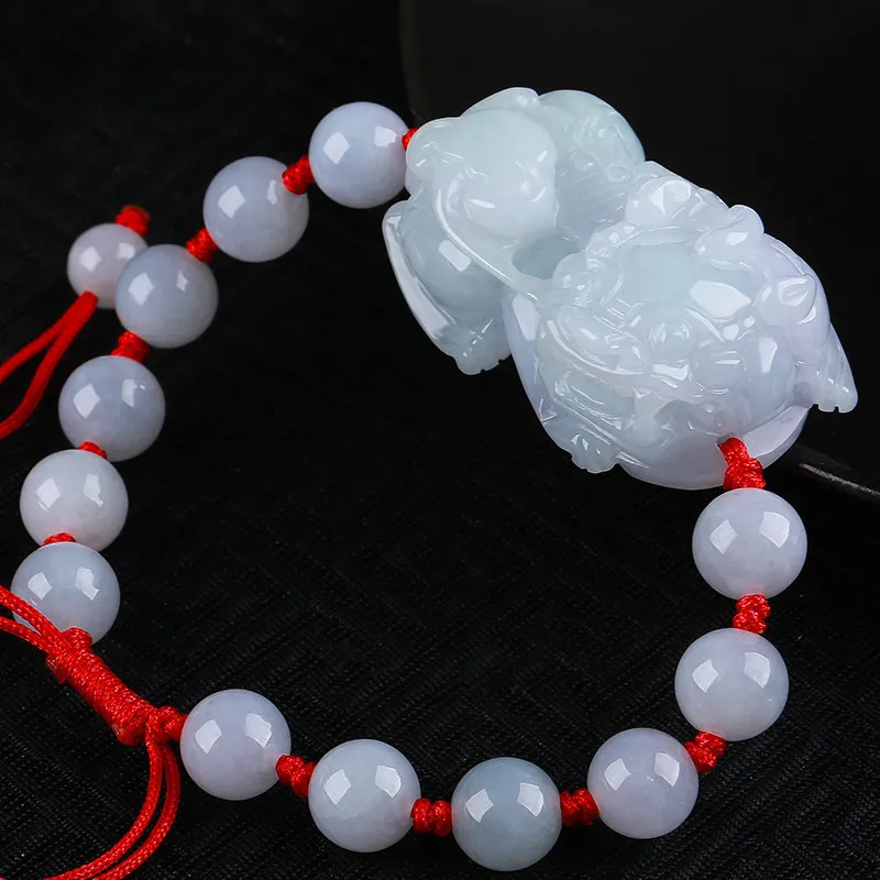 

Лидер продаж, браслет из натуральной Красной струны Pixiu, очаровательные украшения, женский браслет ручной работы для женщин и мужчин, модные аксессуары