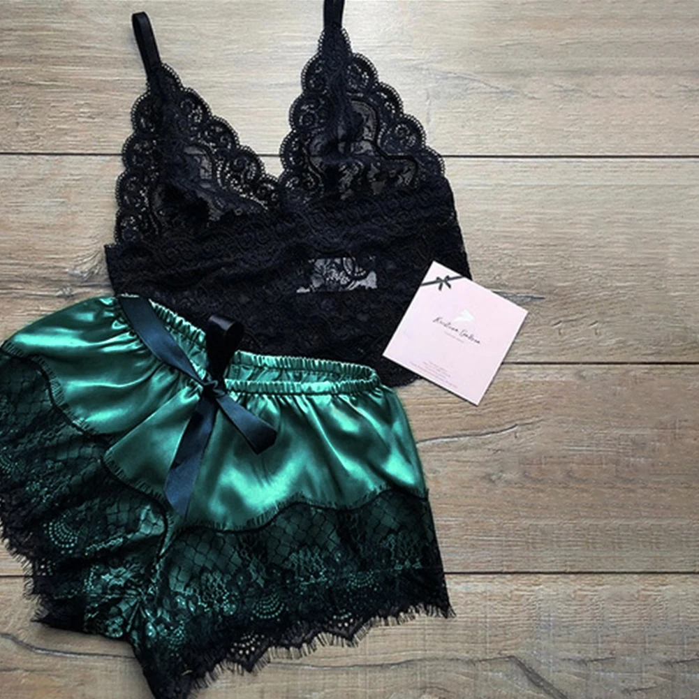 

Женское сексуальное мягкое кружевное белье с V-образным вырезом