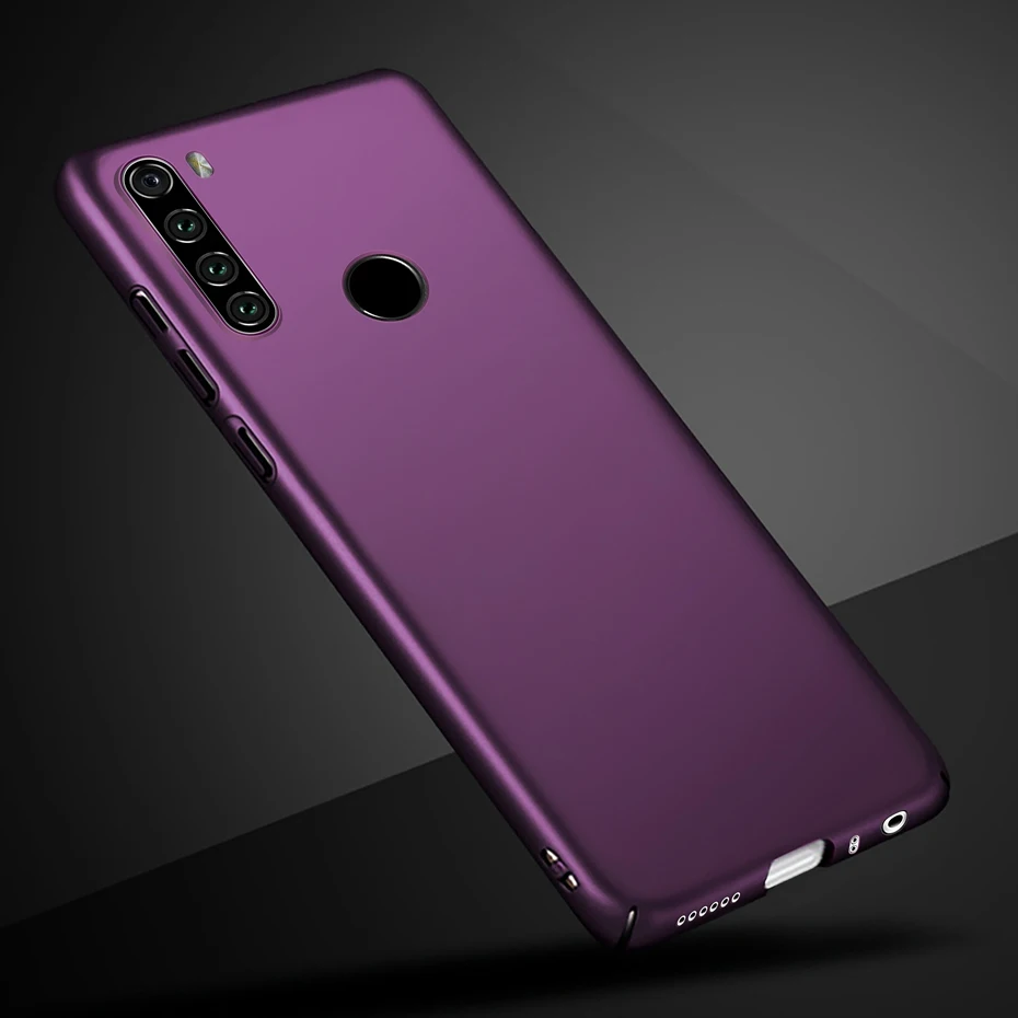 Для Xiaomi Redmi Примечание 8 чехол матовый Жесткий Пластик чехол для Xiaomi Redmi note 8 8t 8 pro на заднюю панель телефона чехол, Fundas Coque бампер