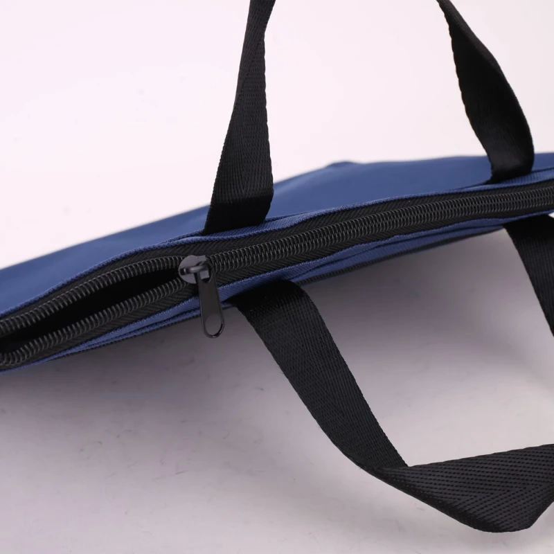 

Deli Portable Zipper Bag File Storage Bag handbag high-resistance Oxford cloth material can hold A4 paper size documents