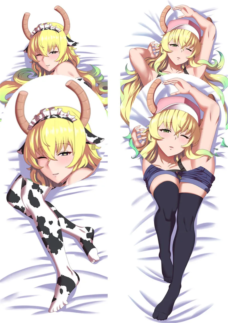 

Anime Miss Kobayashi's Dragon Maid Ketsarukoatoru Quetzalcohutl Cosplay Dakimakura Pillow Case Hugging Body