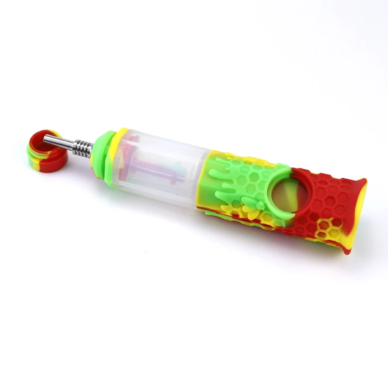 

Indestructible Silicone Straws with Clean Cover Free Decorative Bowls Inside Easy to Clean,Ran Colors