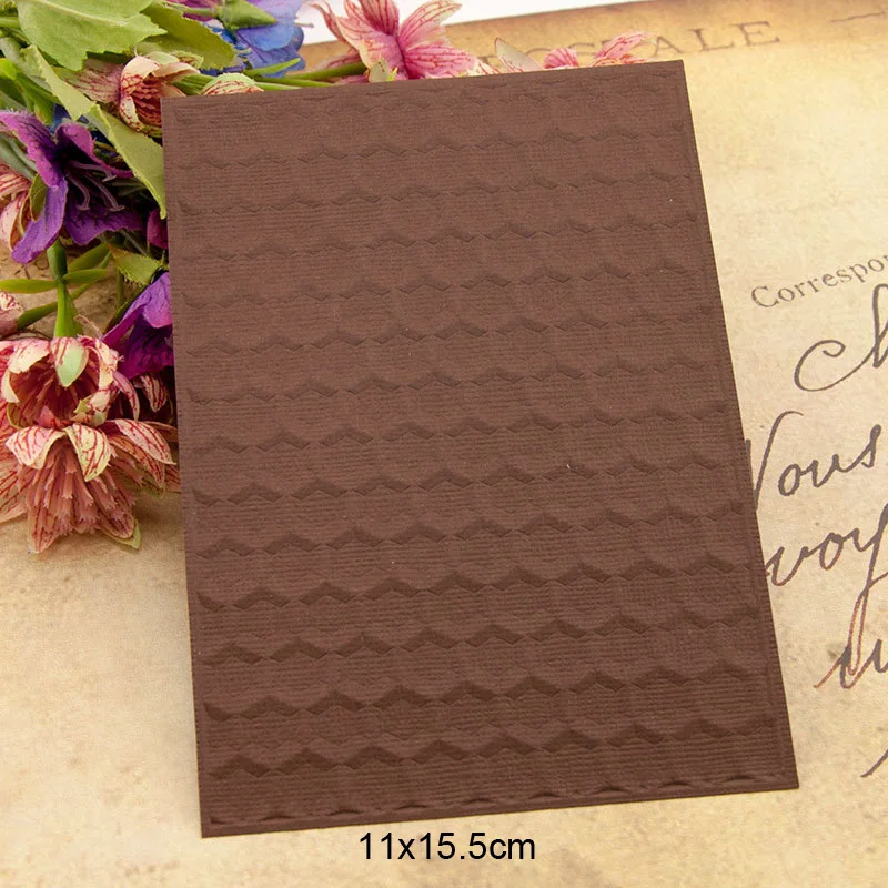 3D тиснение папка сотовая Скрапбукинг пластиковые тисненые папки для