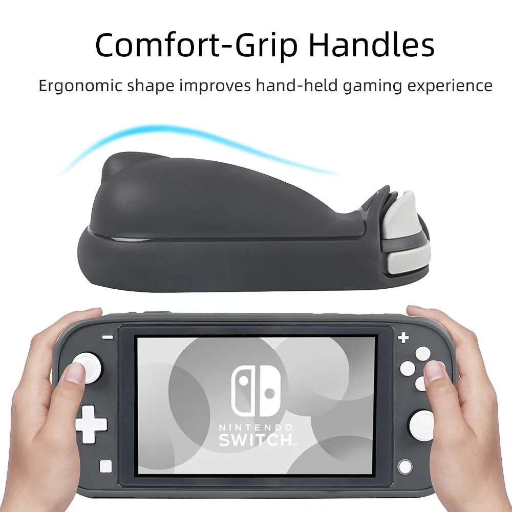 Мягкий ТПУ чехол CHINFAI для shand Switch Lite эргономичный Нескользящий Резиновый защитный чехол-подставка для NS Switch Lite мини-консоль