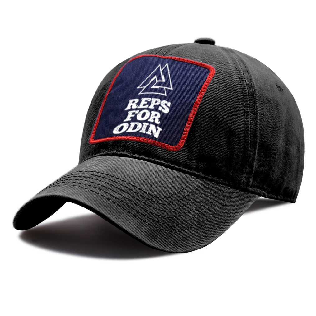 Регулируемая Повседневная бейсболка шапка Reps для Odin Vikings бейсбольная кепка с
