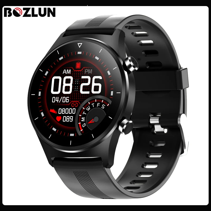 

Смарт-часы BOZLUN с Bluetooth, фитнес-трекером, сенсорным экраном, пульсометром, тонометром