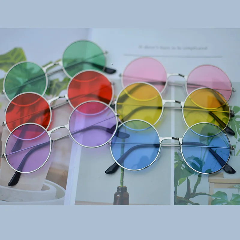 Антибликовые поляризованные солнцезащитные очки модные ретро круглые