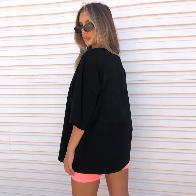 Женская футболка с коротким рукавом принтом дракона|Футболки| |