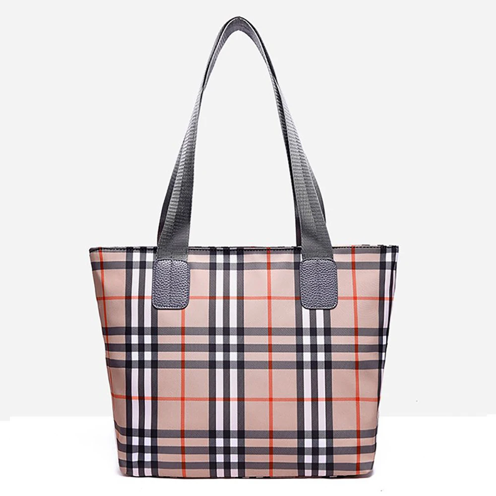 JOIN TOP Новые сумки Модные женские клетчатые через плечо большая емкость Мумия Tote |