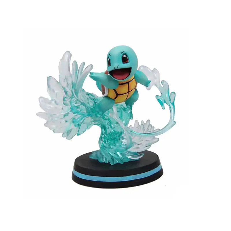Аниме чармандер Bulbasaur Squirtle ПВХ Фигурки игрушки первого поколения Покемоны Фигурки игрушки для детей подарки на день рождения