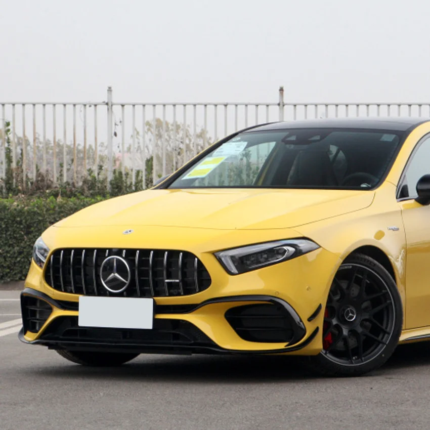

Suit For the It's Modification of Mercedes Benz a Grade W177 A180 A200 A220 A35 A45 Amg Front Bar Assembly