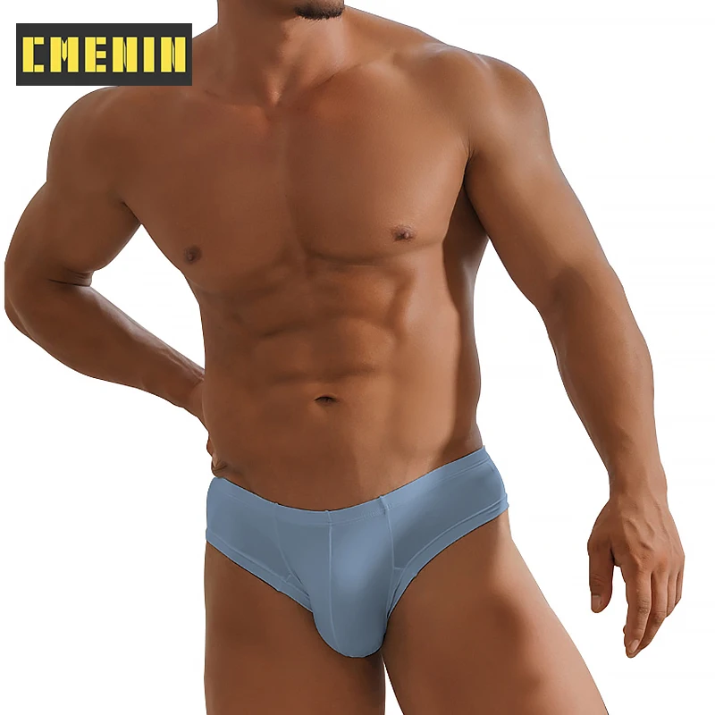 

Мужские трусы брифы, из быстросохнущего модала, сексуальное нижнее белье, бикини, сексуальное нижнее белье для мужчин AD325