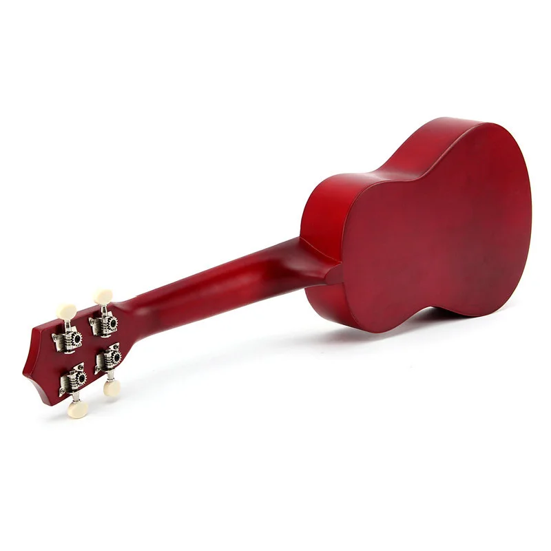 Гавайская гитара Сопрано 21 дюйм 4 струны Uke + String Pick для начинающих подарок детей |