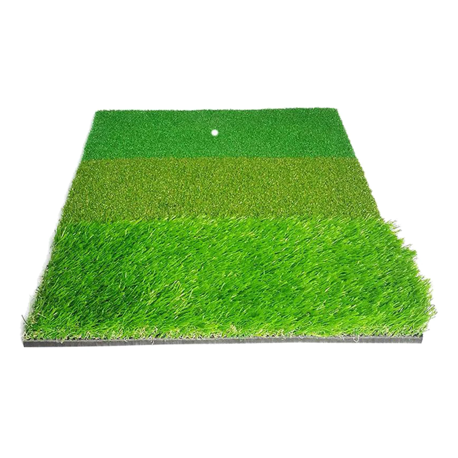 

60x40cm Golf Practice Mat Pad, Durable Golf Backyard Chipping Putting Training Grass Turf Equipment