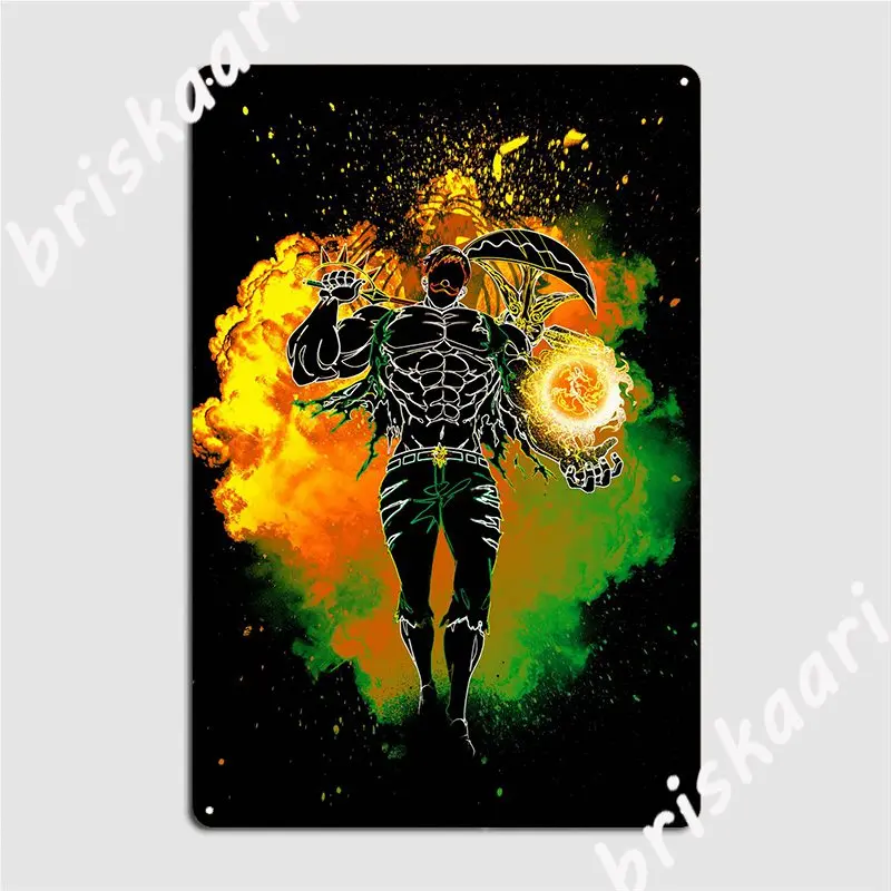 

Металлический плакат с надписью Soul Of The Lion