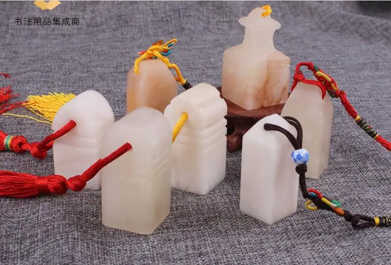 DIY печать резьба уплотнение кунлун замороженный камень практика уплотнение резьба Материал 6 стилей