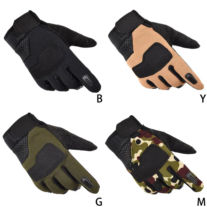 

Men's (Tactical Army) Cycling Gloves Full Finger Winter Warm Bike Gloves Camping Hiking Outdoor Sports Anti-slip Glove