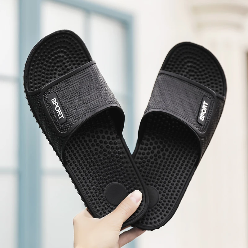 PUPUDA/мужские тапочки Сезон лето Новинка Легкие классические модные домашние