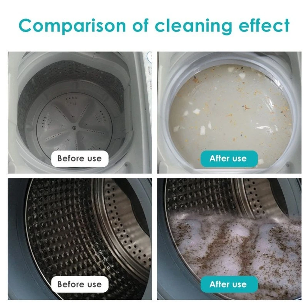 3/5 шт. таблетки для чистки стиральной машины|Очиститель машины| |