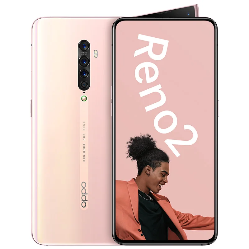 Oppo Reno 2 20x zoom Смартфон Snapdragon 730 6," AMOLED 48.0MP+ 16.0MP+ 13.0MP+ 8.0MP+ 2.0MP экран отпечатков пальцев VOOC 3,0 128GB