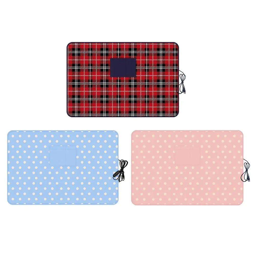 

USB Heating Blanket Throw Charging Electric Lightweight Comfortable Warmer Blanket For Home Cars And Office Warming Supplies I