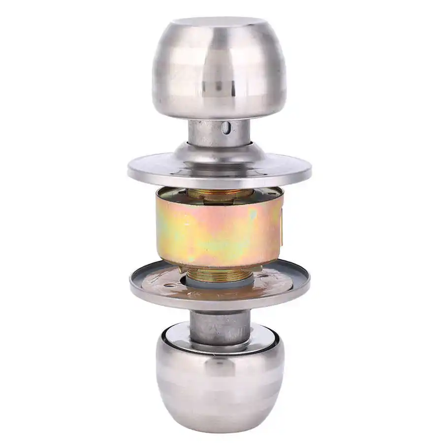 Нержавеющая сталь Дверная ручка дверная из нержавеющей стали круглый шариковый