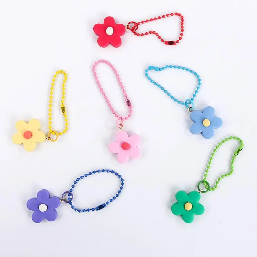 2019 DIY ювелирные изделия милый глиняный цветок подвеска 6 карамельных цветов