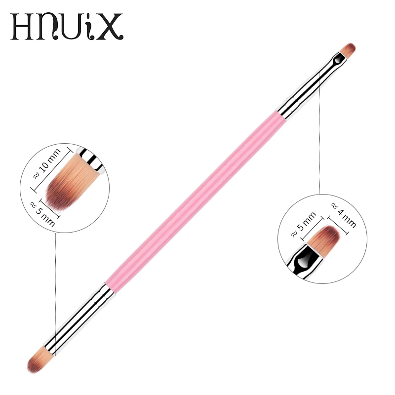 

Dual End Nail Brush Art Nail Manicure Brushes Set Line Flower Pen Pointing Painting Acrylic Nail Gel Brush for Manicure New