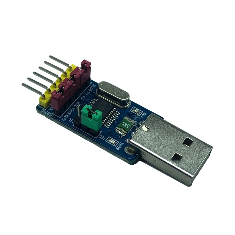 

2021 New YS-CH341T Module USB to I2C IIC USB to UART TTL USB to Serial Module Dual Voltage