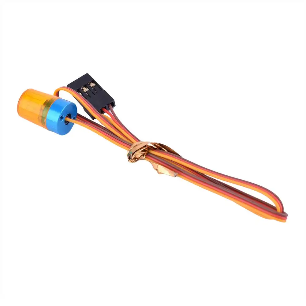 

AUSTAR AX-511Y желтый круговой ультра яркий светодиодный светильник стробоскоп-взрывать мигает быстро-медленно вращающийся режим для RC модель ав...