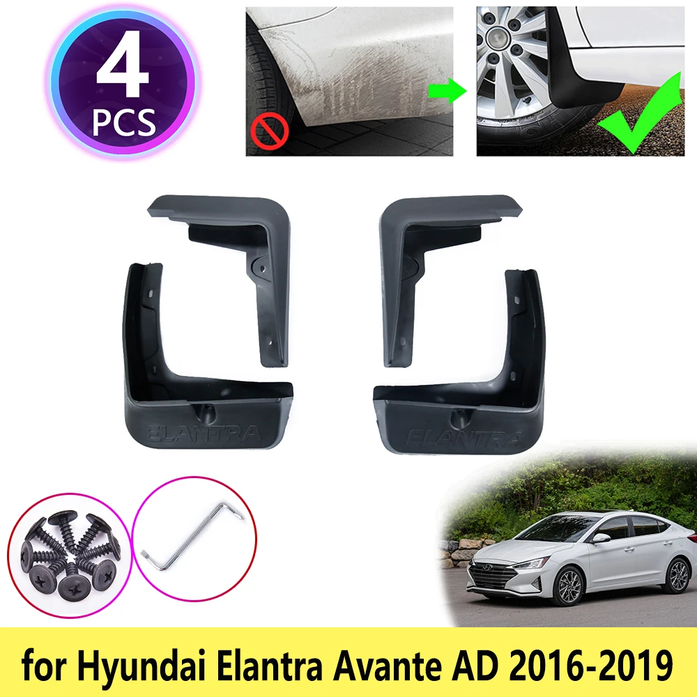 Для Hyundai Elantra AD Avante 2016 2017 2018 2019 брызговики крыло Брызговики облицовка