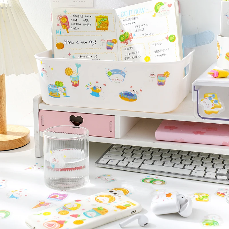 IMeetu наклейки с милыми рисунками Kawaii Канцтовары декоративные в эстетике для