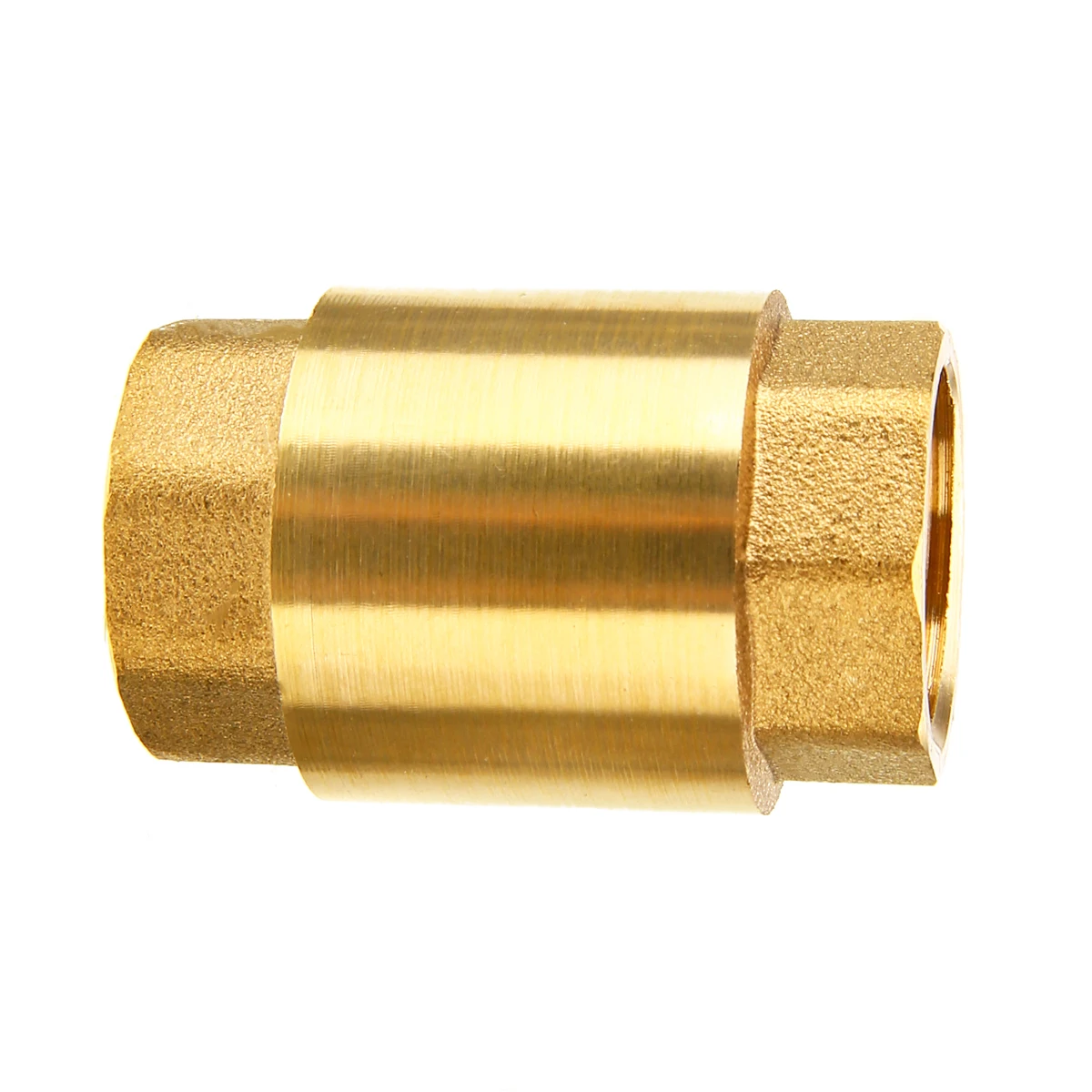 1 шт. латунный обратный клапан 1/4 ''NPT Высококачественная резьба линейная