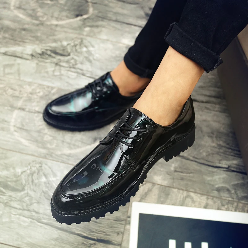 

Mens Causal Shoes Men Black Casual Shoes Leather Sapatos Sneakers Work Man Fashion For 2020 Solid White Knitting Sapato
