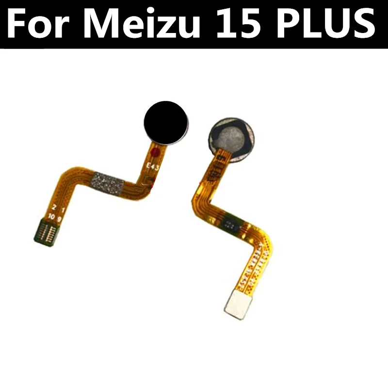 Для Meizu 15 Lite Fingerprint гибкий кабель для Meizu 15 Plus задняя кнопка домой датчик отпечатков пальцев гибкий кабель Запчасти