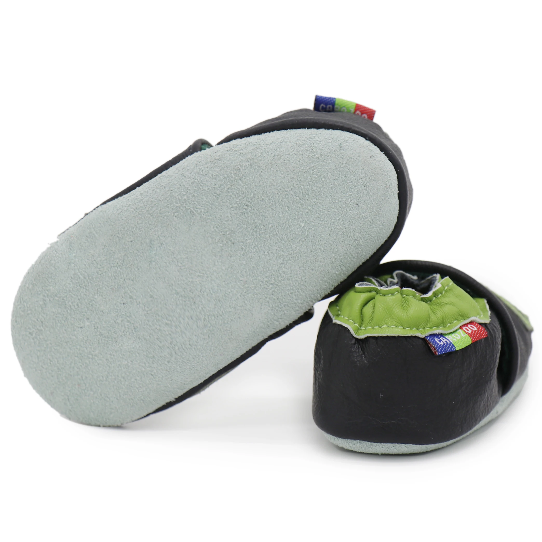 Carozoo/мягкие кожаные тапочки для маленьких мальчиков с героями мультфильмов