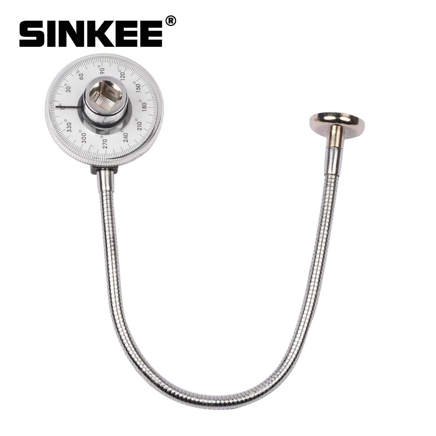 

1/2" Drive Torque Angular Angle Gauge With Magnetic Flexible Arm SK1792