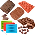 Силиконовая форма для шоколада, печенья, вафель, кухонная форма для помадки, конфет, тортов с любовной звездой, антипригарная форма для украшения сделай сам